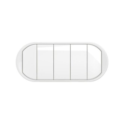 Legrand Céliane - Enjoliveur pour interrupteur ou va-et-vient commandes compactes - Blanc - Réf : CB0029