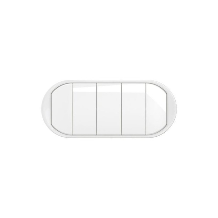 Legrand Céliane - Enjoliveur pour interrupteur ou va-et-vient commandes compactes - Blanc - Réf : CB0029