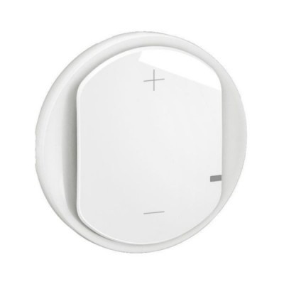 Legrand - Enjoliveur pour variateur type poussoir 2 fils 125W LED sans Neutre Céliane - Blanc - Réf : CB0060