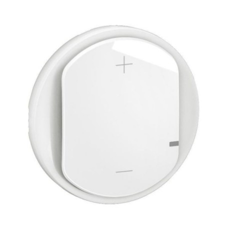 Legrand - Enjoliveur pour variateur type poussoir 2 fils 125W LED sans Neutre Céliane - Blanc - Réf : CB0060