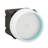 Legrand - Variateur Rotary Céliane avec ou sans Neutre 200W LED avec enjoliveur Blanc - Réf : CB0408