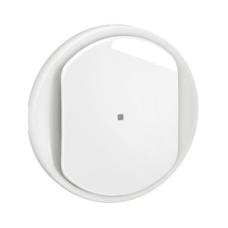Legrand - Enjoliveur pour variateur type poussoir 3 fils 150W LED avec Neutre Céliane - Blanc - Réf : CB0064