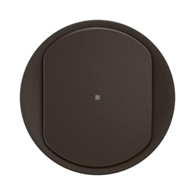 Legrand Céliane - Enjoliveur pour variateur type poussoir 3 fils 150W LED avec Neutre - Noir - Réf : CN0064