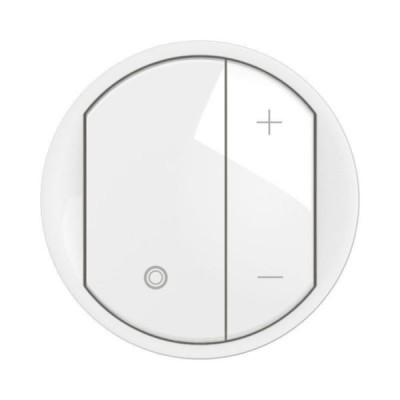 Legrand Céliane - Enjoliveur pour variateur type poussoir pour ballasts 1-10V avec Neutre - Blanc - Réf : CB0061