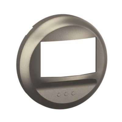 Legrand Céliane - Enjoliveur pour détecteur avec dérogation - Titanium - Réf : CT0051