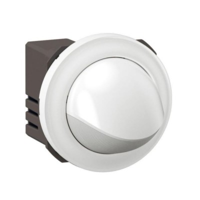 Legrand - Spot orientable Céliane livré avec enjoliveur chrome mat - Réf : CM0271