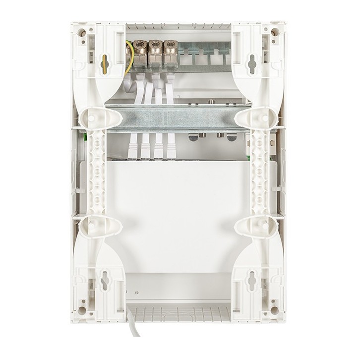Omelcom - Coffret Start@Home M Connect - Grade 3TV - 4 RJ45 - Switch POE - Réf : GO067