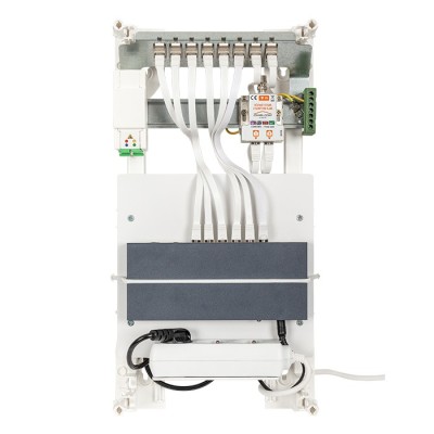 Omelcom - Coffret Start@Home L Connect - Grade 3TV - 8 RJ45 - Switch POE - Réf : GO068