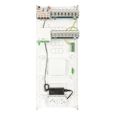 Omelcom - Coffret Box@Home Connect Ultra 4FO - Grade 3TV - 16 RJ45 - Réf : GO087