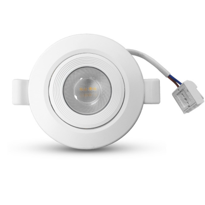 MIIDEX - Pack de 3 Spot LED -  Orientable - Dimmable - 5W - 3000K - Réf : 100352