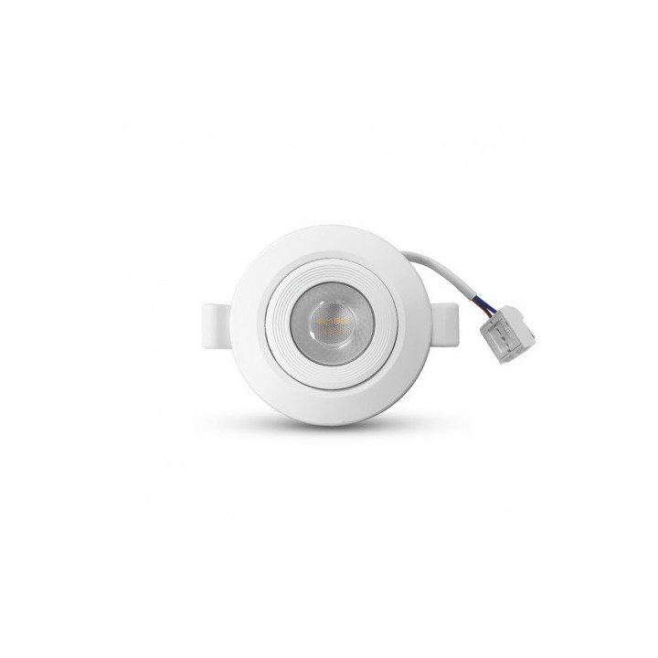 Miidex Lighting - Spot LED Orientable - CCT - 230V - 7W - 3000K/4000K/6500K - Réf : 100085