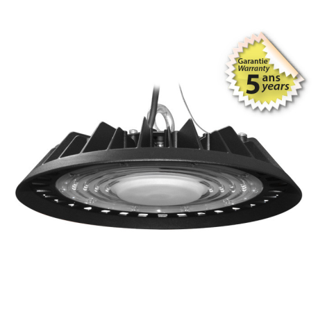 Miidex lighting - High bay LED Slim - 100W - 4000K - IP65 - GARANTIE 5 ANS - Réf : 100108