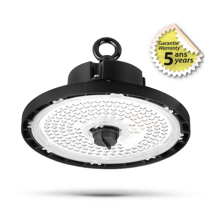 Miidex lighting - High bay LED - 120W - 4000K - 182 lm/W - IP65 - Garantie 5 ans - Réf : 100780