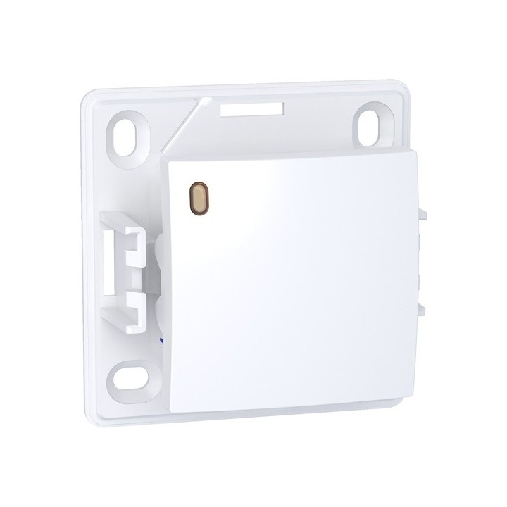 Schneider Alréa - Va-et-vient lumineux forte luminosité - Blanc polaire - Réf : ALB61057P