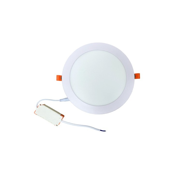 Krisane - Lot de 10 spots downlight led - 4000K- 12W - Ø170 mm - blanc - KRI26352(10)