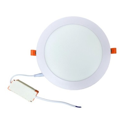 Krisane - Lot de 10 spots downlight led - 4000K - 24W - Ø295 mm - Blanc - Réf : KRI26354(10)