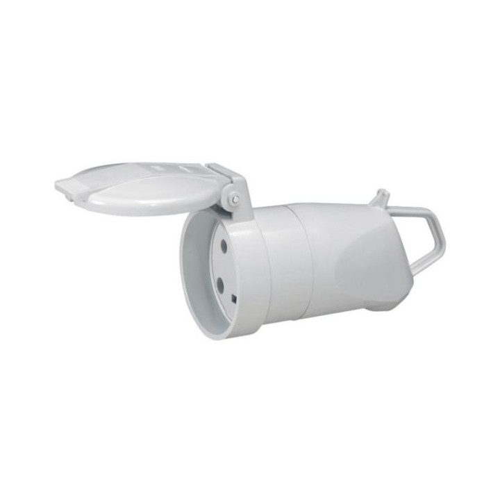 Legrand - Prolongateur 2P+T 20A 400V~ avec volet de protection - Réf : 055662