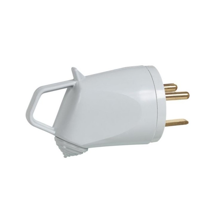 Legrand - Fiche 2P+T - 32A - 400V~ - gris - Réf : 055852