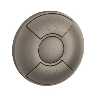Legrand Céliane - Enjoliveur pour commande des volets roulants Céliane - Titanium - Réf : CT0043