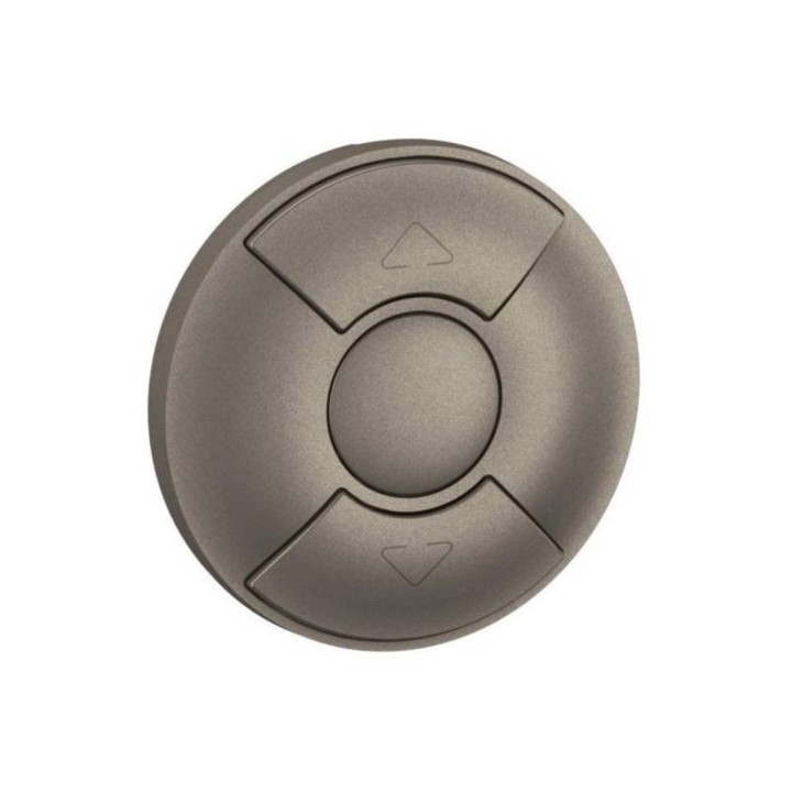 Legrand Céliane - Enjoliveur pour commande des volets roulants Céliane - Titanium - Réf : CT0043