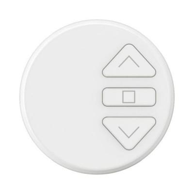 Legrand Céliane - Enjoliveur pour interrupteur individuel de volets Radio compatible RTS Somfy - Blanc - Réf : CB0042