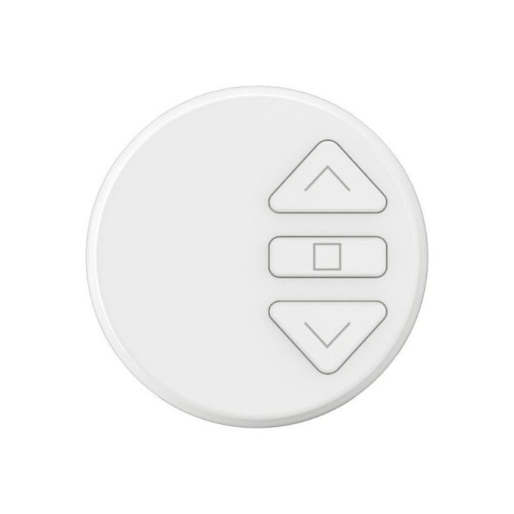 Legrand Céliane - Enjoliveur pour interrupteur individuel de volets Radio compatible RTS Somfy - Blanc - Réf : CB0042
