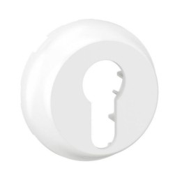 Legrand Céliane - Enjoliveur pour poussoir à clé 3 positions - Blanc - Réf : CB0072