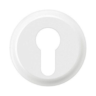 Legrand Céliane - Enjoliveur pour poussoir à clé 3 positions - Blanc - Réf : CB0072