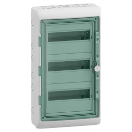 Schneider Mureva - Coffret Etanche Mureva pour appareillage modulaire 340x610mm 3 rangées x 12 Modules - Réf: 13966M