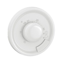 Legrand Céliane - Enjoliveur pour thermostat d'ambiance chauffage électrique / climatisation - Blanc - Réf : CB0250