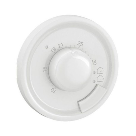 Legrand Céliane - Enjoliveur pour thermostat d'ambiance chauffage électrique / climatisation - Blanc - Réf : CB0250