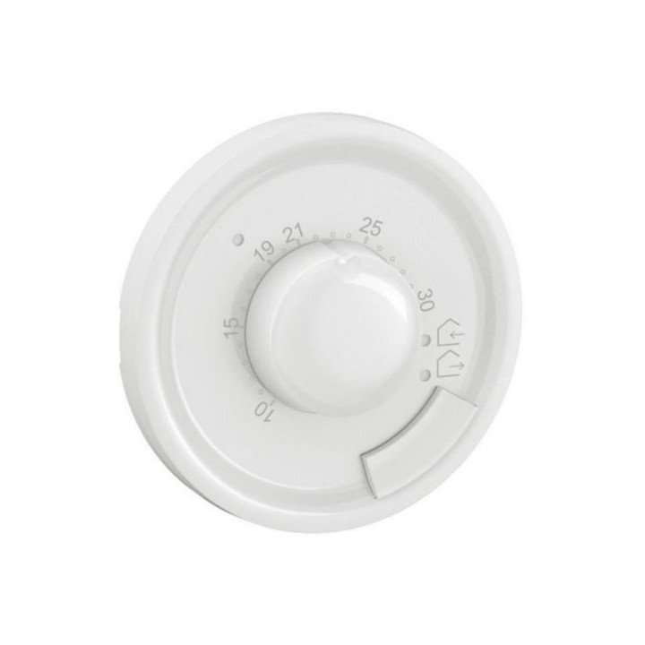 Legrand Céliane - Enjoliveur pour thermostat d'ambiance chauffage électrique / climatisation - Blanc - Réf : CB0250