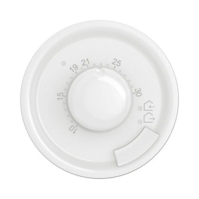 Legrand Céliane - Enjoliveur pour thermostat d'ambiance chauffage électrique / climatisation - Blanc - Réf : CB0250