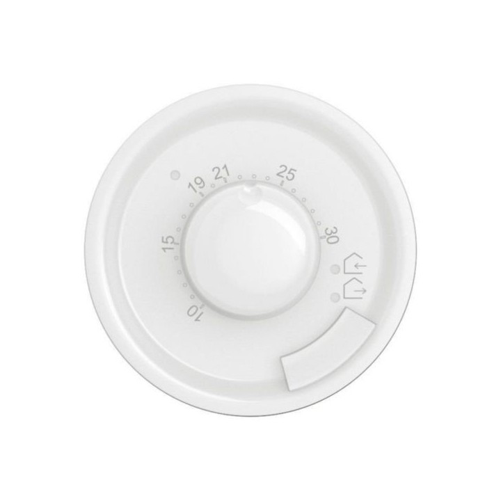 Legrand Céliane - Enjoliveur pour thermostat d'ambiance chauffage électrique / climatisation - Blanc - Réf : CB0250
