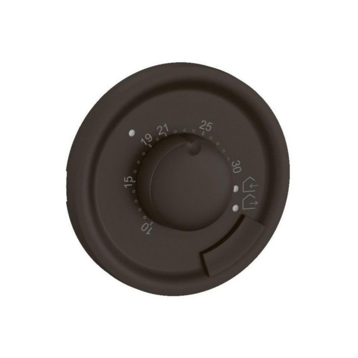 Legrand Céliane - Enjoliveur pour thermostat d'ambiance chauffage électrique / climatisation - Noir - Réf : CN0250