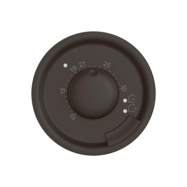 Legrand Céliane - Enjoliveur pour thermostat d'ambiance chauffage électrique / climatisation - Noir - Réf : CN0250