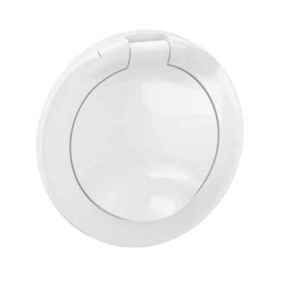 Legrand Céliane - Enjoliveur pour prise de courant fort 2P+T Surface Confort à volet - IP44 - Réf : CB8111