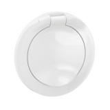 Legrand Céliane - Enjoliveur pour prise de courant fort 2P+T Surface Confort à volet - IP44 - Réf : CB8111
