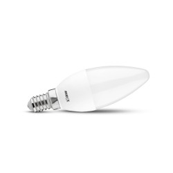 Miidex Lighting - Ampoule LED E14 Flamme 4,2W - 3000K - 240° - 465 lm - Réf : 100581