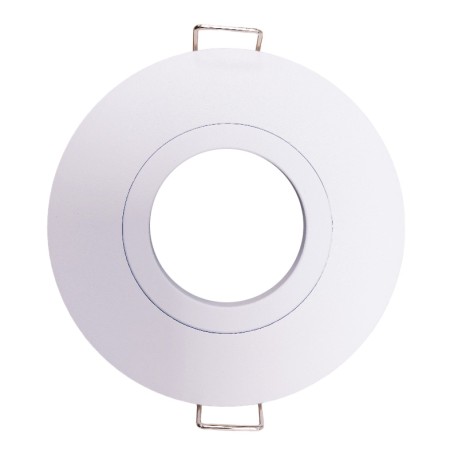 Krisane - Support spot orientable - Ø85 x H44 mm - Blanc - Encastrable - Anti-éblouissement - Réf : KRI20017