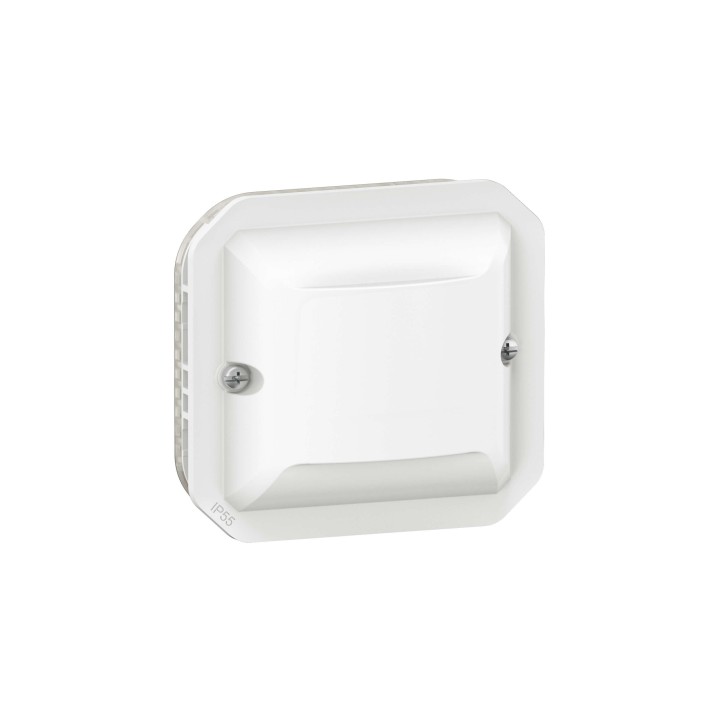 Legrand - Détecteur de mouvement IR avec neutre Plexo Legrand - IP55 - 120° - A composer - Réf : 069522LA