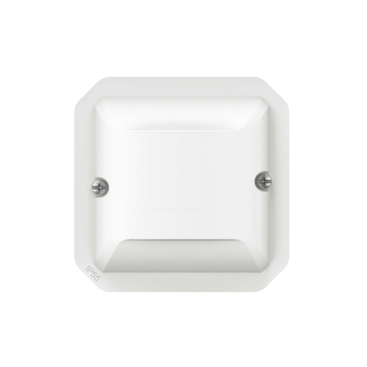 Legrand - Détecteur de mouvement IR avec neutre Plexo Legrand - IP55 - 120° - A composer - Réf : 069522LA