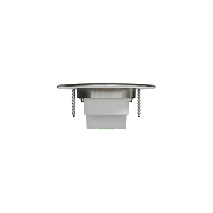 Schneider - Unica System+ - Prise de sol XS - IK08 - IP44 - 2P+T - ronde métal - Réf : INS52103
