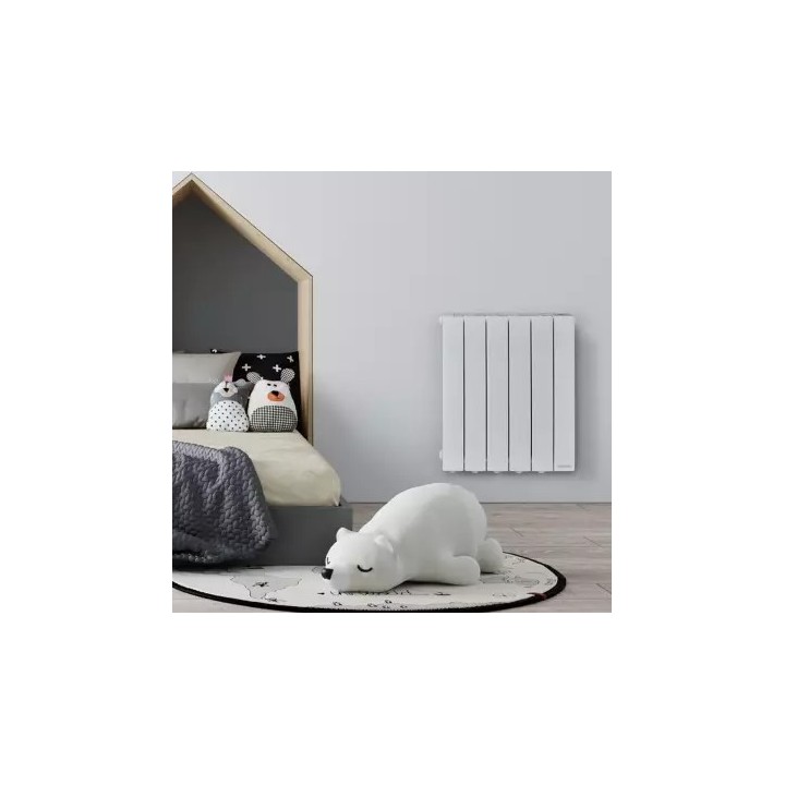 Atlantic - Accessio - Radiateur à chaleur douce - 1000W - Horizontal - Blanc - Réf : 524910