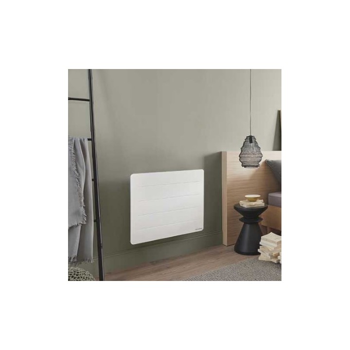 Atlantic - Nirvana Neo - Radiateur à chaleur douce connecté - 1000W - Horizontal - Blanc - Réf : 529916