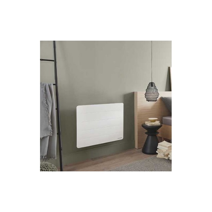 Atlantic - Nirvana Neo - Radiateur à chaleur douce connecté - 1250W - Horizontal - Blanc - Réf : 529917