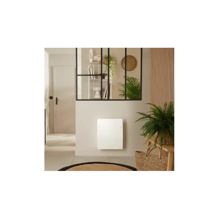 Atlantic - Agilia - Radiateur à chaleur douce connecté - 1000W - Horizontal- Blanc - Réf : 503122