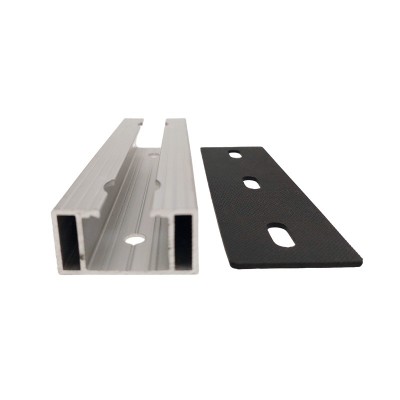 ESI2 - Mini rail - L130xP39xH20mm - Réf : ESI2ASRH15