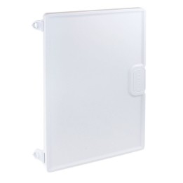Eur'ohm - Porte pour coffret 26 modules blanche - Réf : 19031