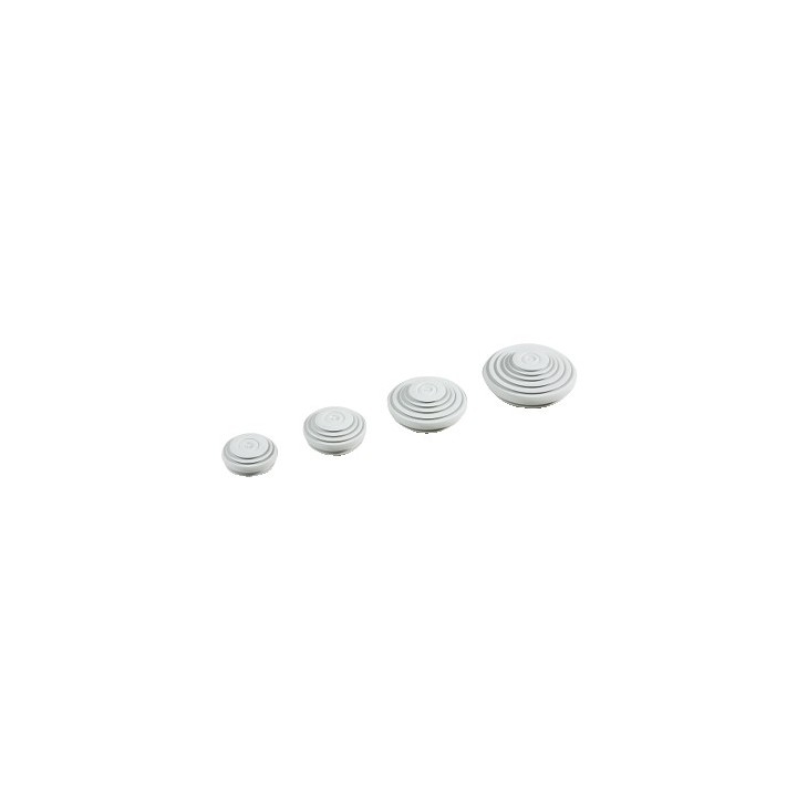Schneider - Mureva Box - 10 passe-câbles - Ø4-20 - perçage Ø23mm - IP55 - gris - Réf : ISM71071